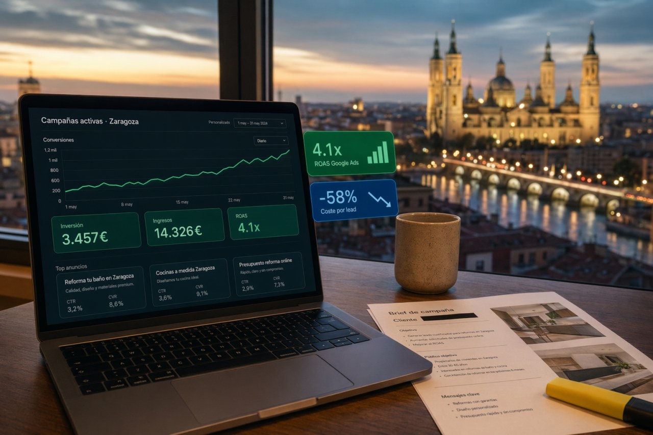 SEM y Publicidad en Zaragoza — SEM en Zaragoza — Publicidad Online en Buscadores y Redes