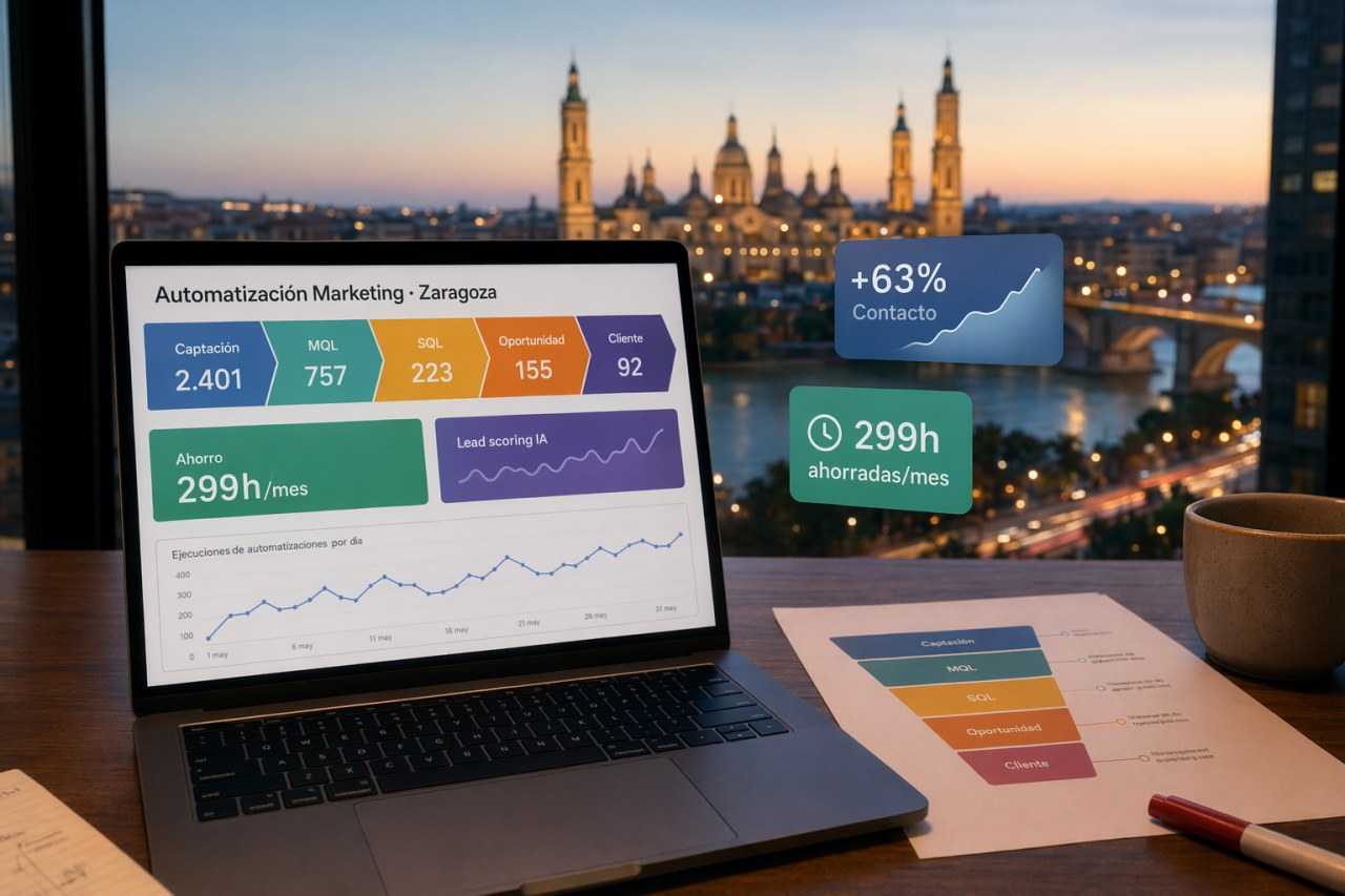 Automatización en Zaragoza — Automatización de Procesos con IA en Zaragoza