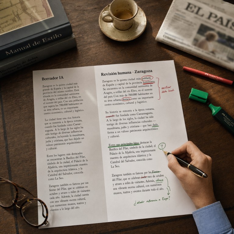 Contenidos en Zaragoza — resultados y estrategia