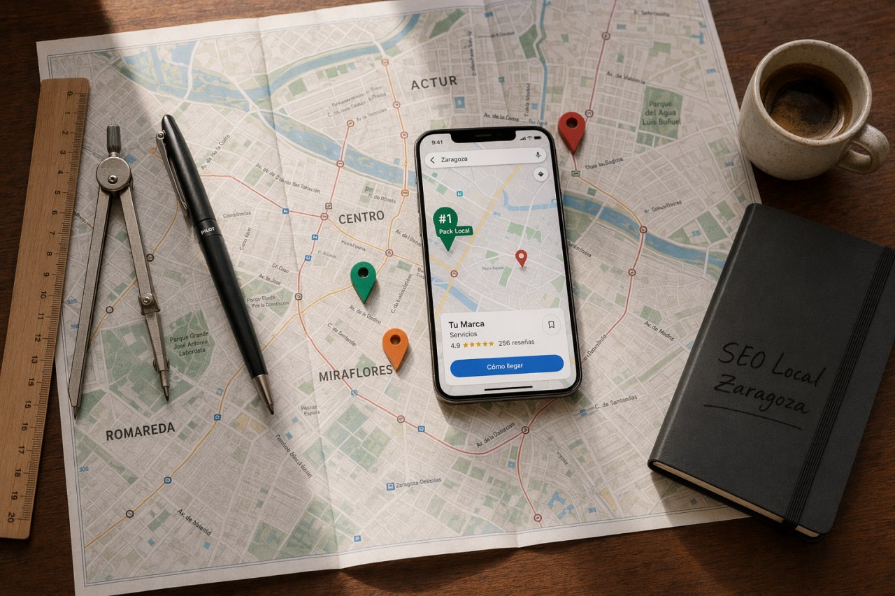 SEO Local en Zaragoza — Top 3 Google Maps Pack Local para tu negocio en Zaragoza