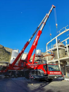 Gruas Hombrados - Grúas sobre camión Zaragoza