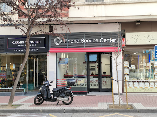 Phone Service Center calle León XIII Reparación de móviles en Zaragoza