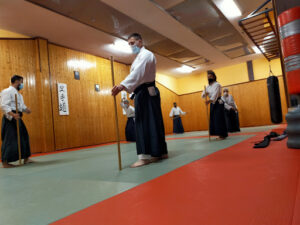 Aikidojo Zaragoza . Escuela de Aikido Arturo Navarro 7 ° dan