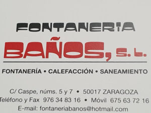 Fontanería Baños S.L.