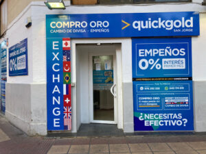 Quickgold Zaragoza (San Jorge) - Compro Oro Casa de Cambio