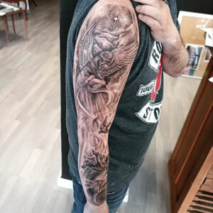 ROSS BONE TATTOO
